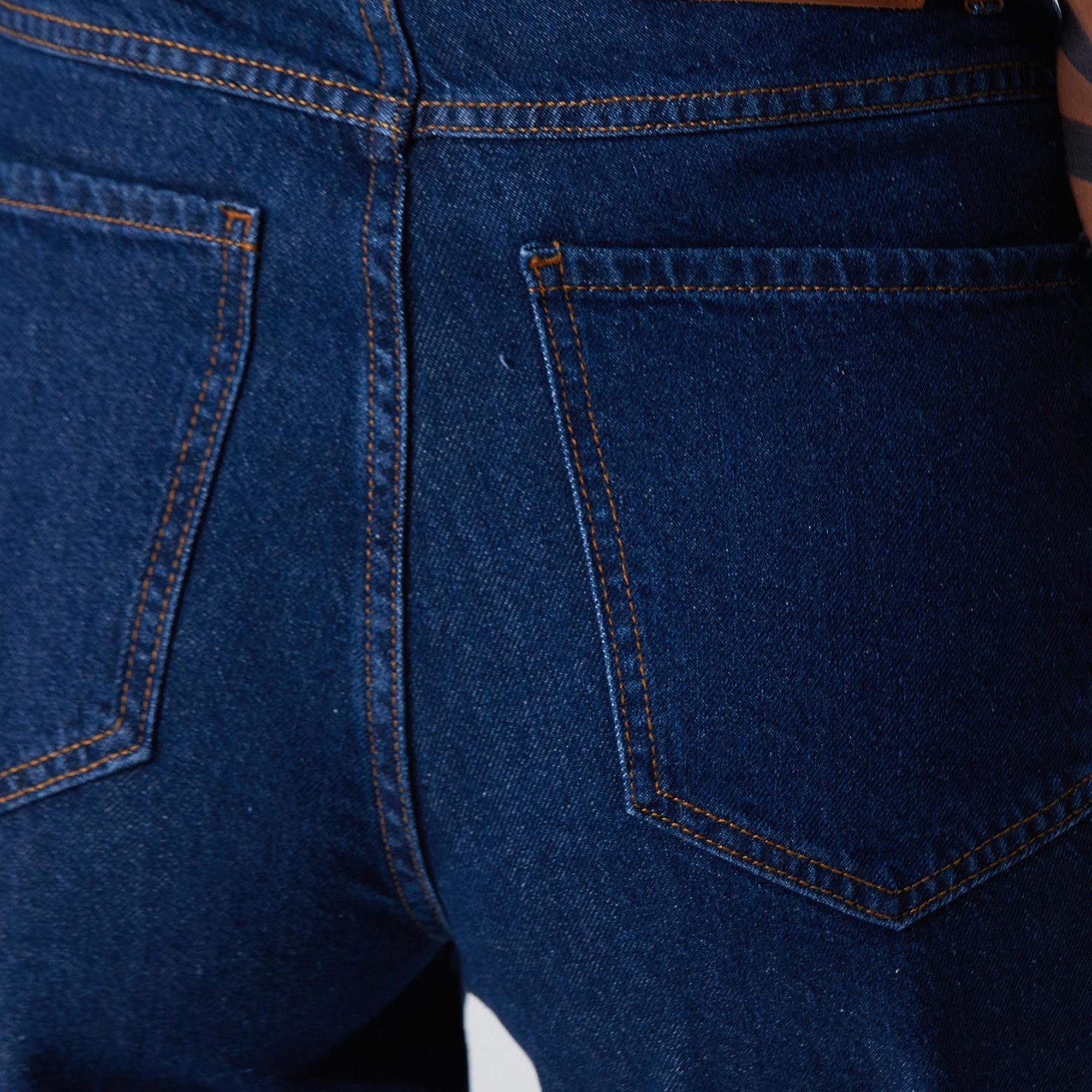 Network Kadın İndigo Denim Pantolon