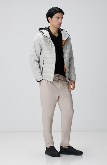  Network Erkek Siyah Polo Yaka Triko Kazak