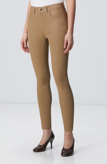  Network Kadın Camel Denim Pantolon