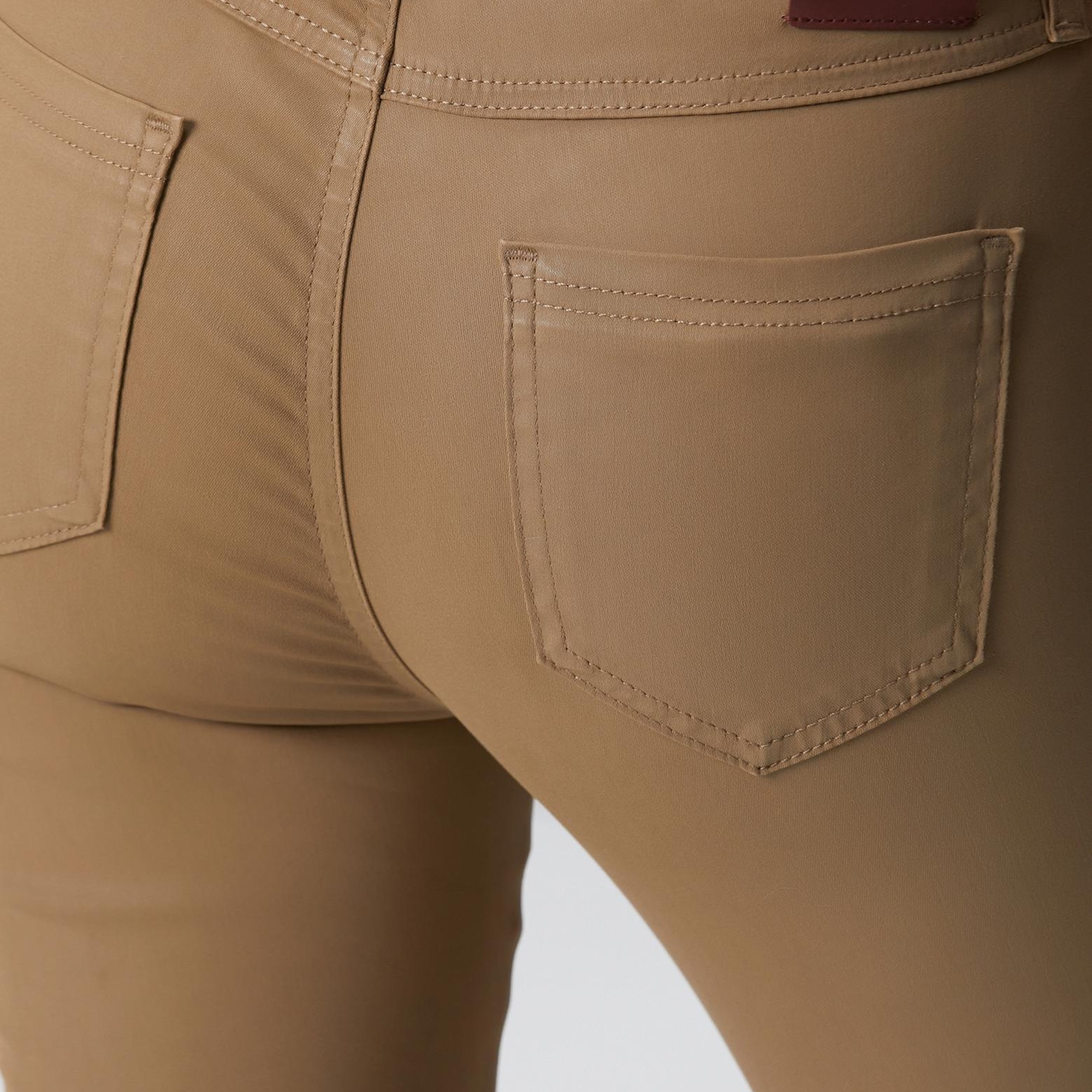 Network Kadın Camel Denim Pantolon