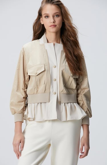  Network Kadın N-Tech Bej Mont