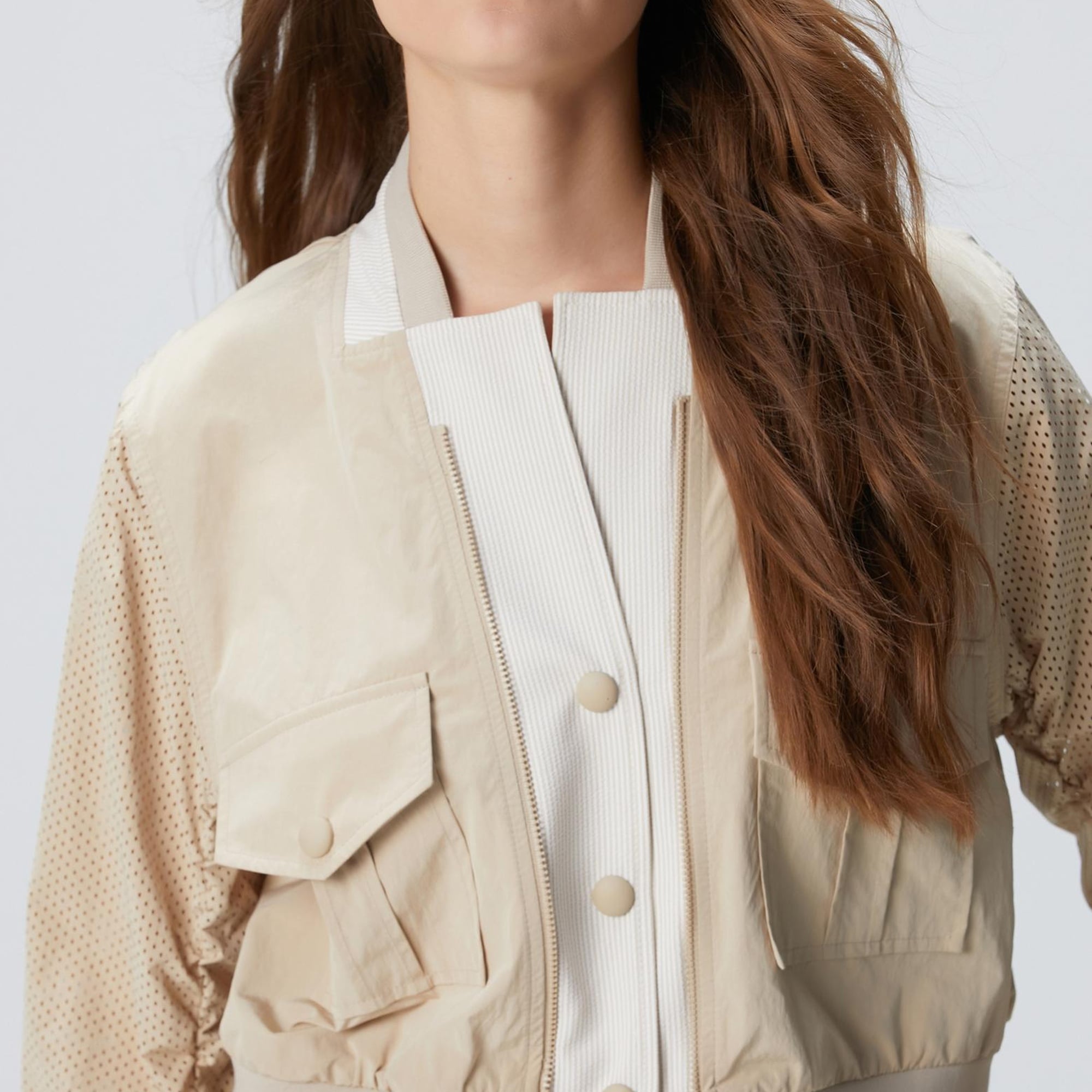 Network Kadın N-Tech Bej Mont