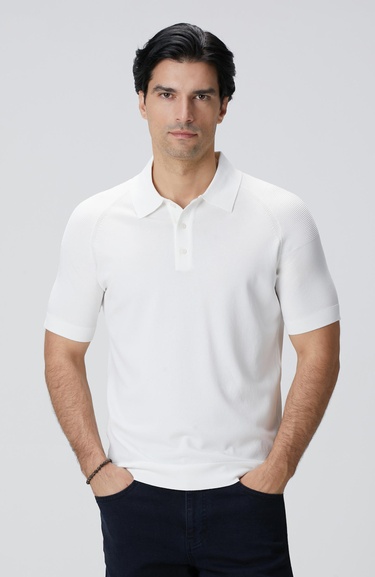  Network Erkek N-Tech Kırık Beyaz Kazak