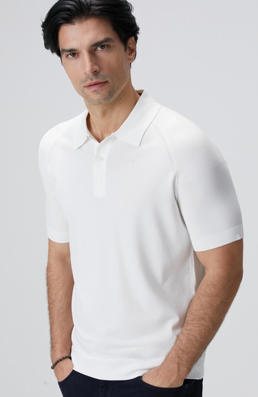  Network Erkek N-Tech Kırık Beyaz Kazak