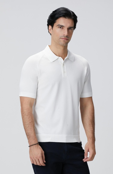  Network Erkek N-Tech Kırık Beyaz Kazak