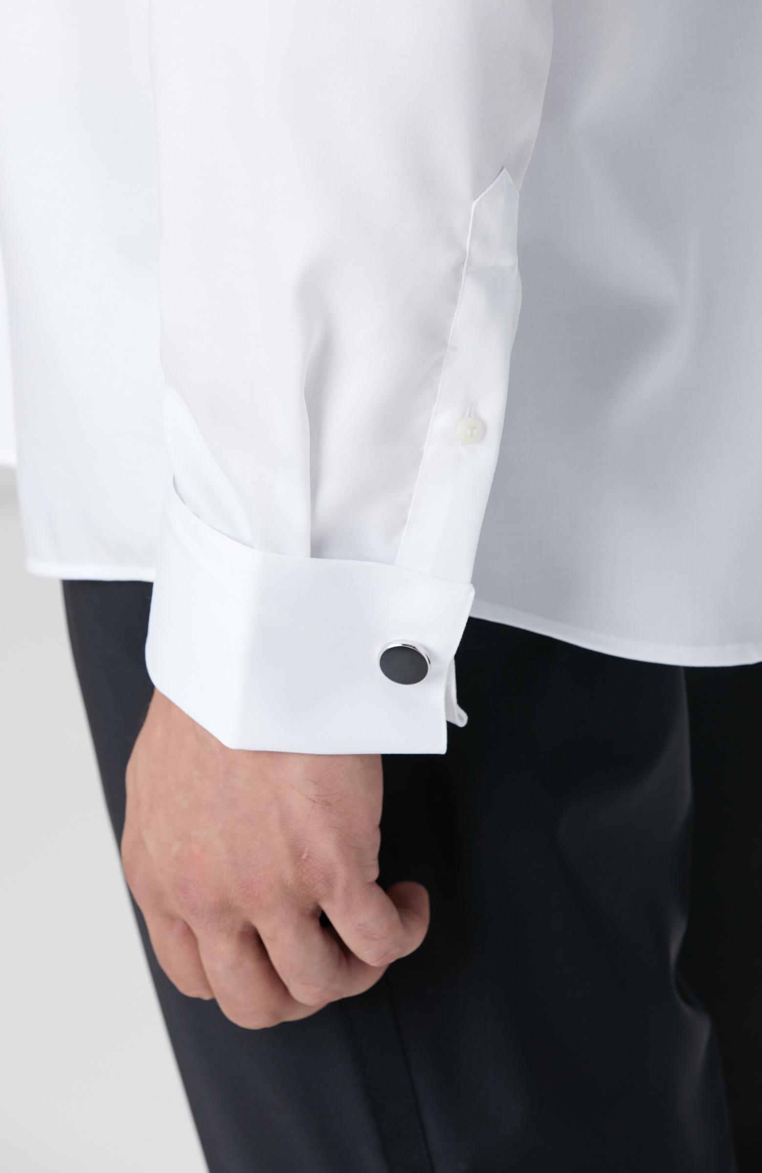  Network Erkek Beyaz Non-Iron Gömlek