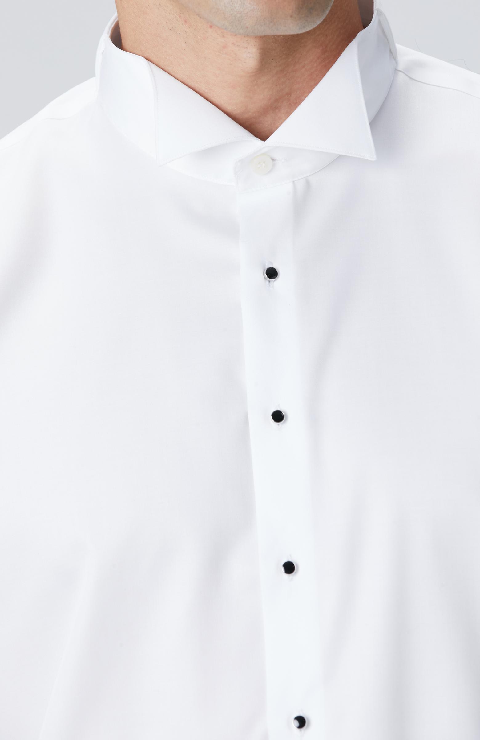  Network Erkek Beyaz Non-Iron Gömlek