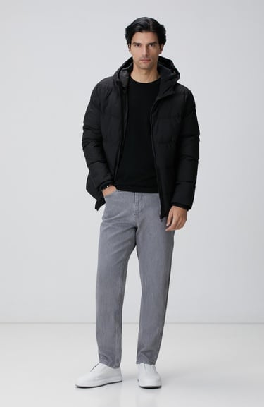  Network Erkek N-Tech Siyah Triko Kazak