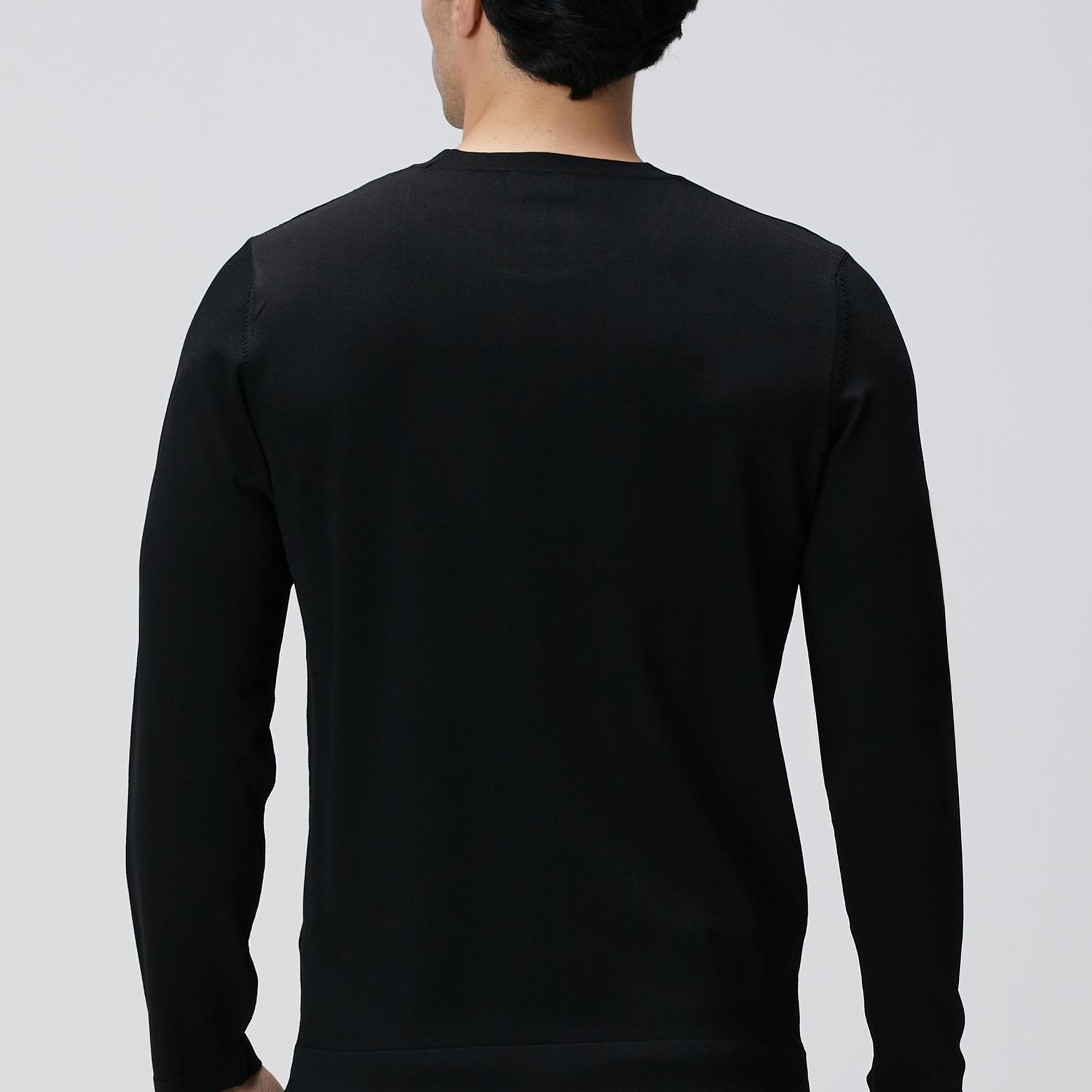 Network Erkek N-Tech Siyah Triko Kazak