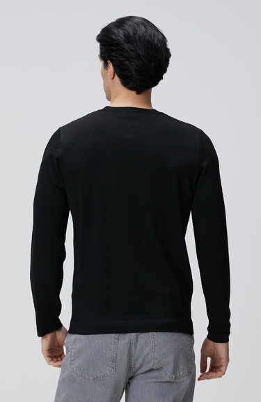  Network Erkek N-Tech Siyah Triko Kazak