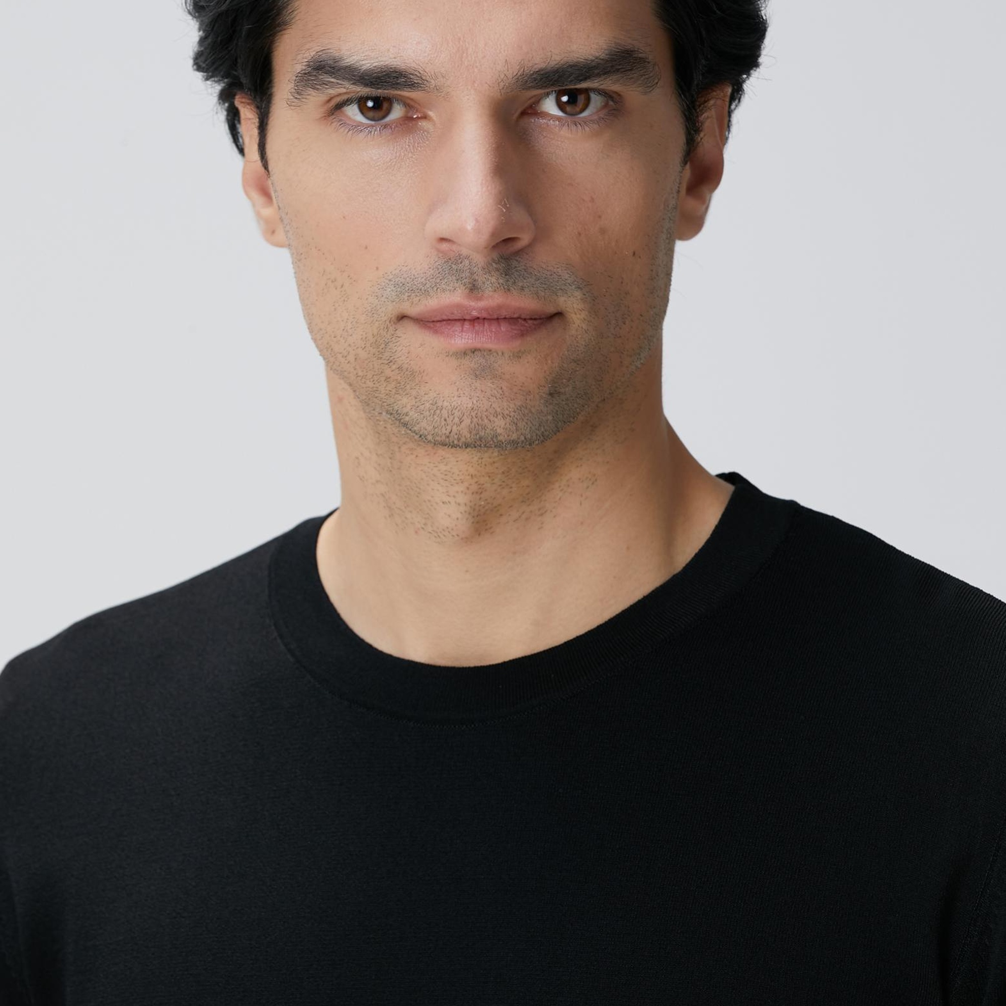 Network Erkek N-Tech Siyah Triko Kazak