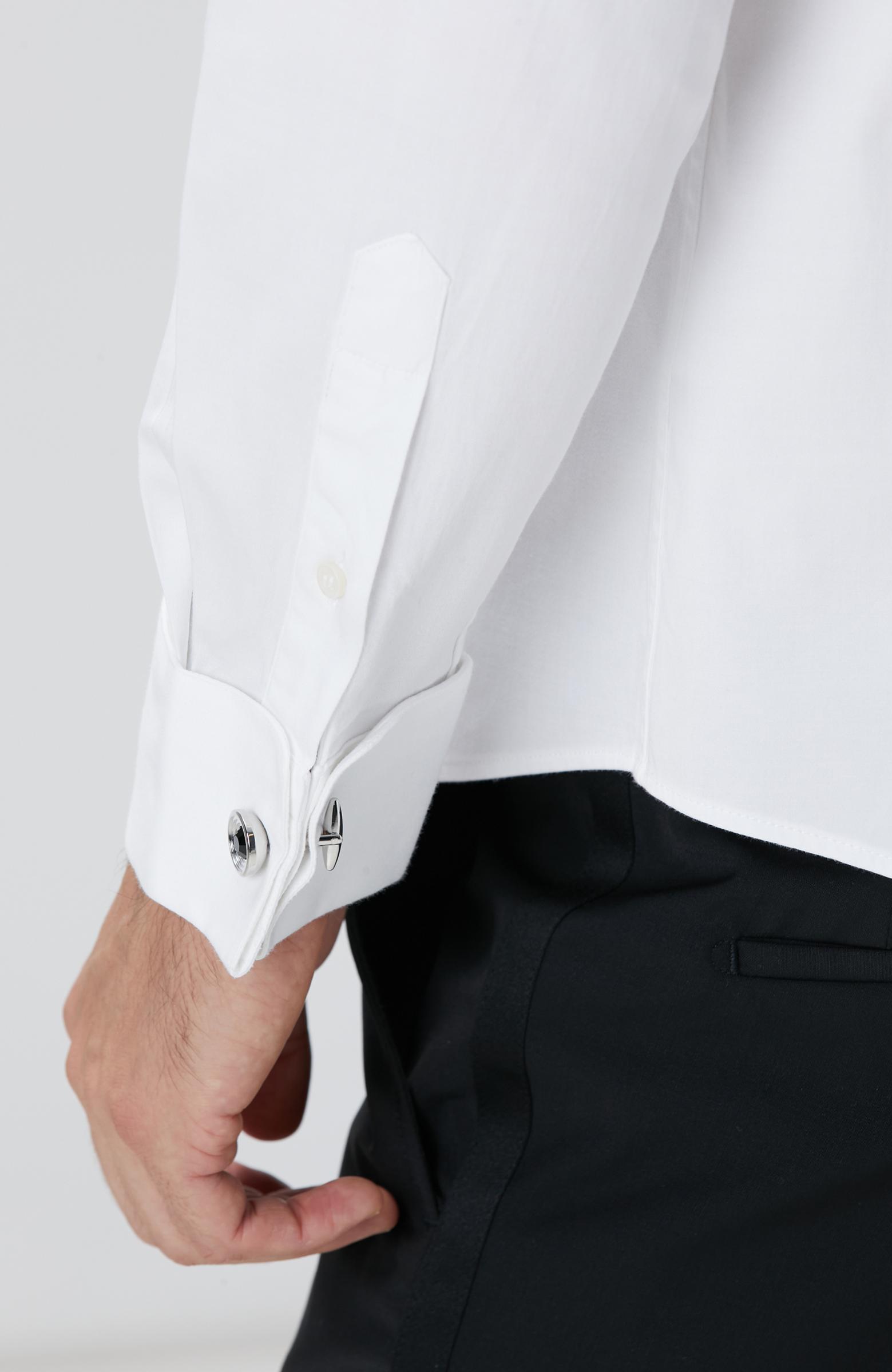  Network Erkek Beyaz Smokin Gömlek