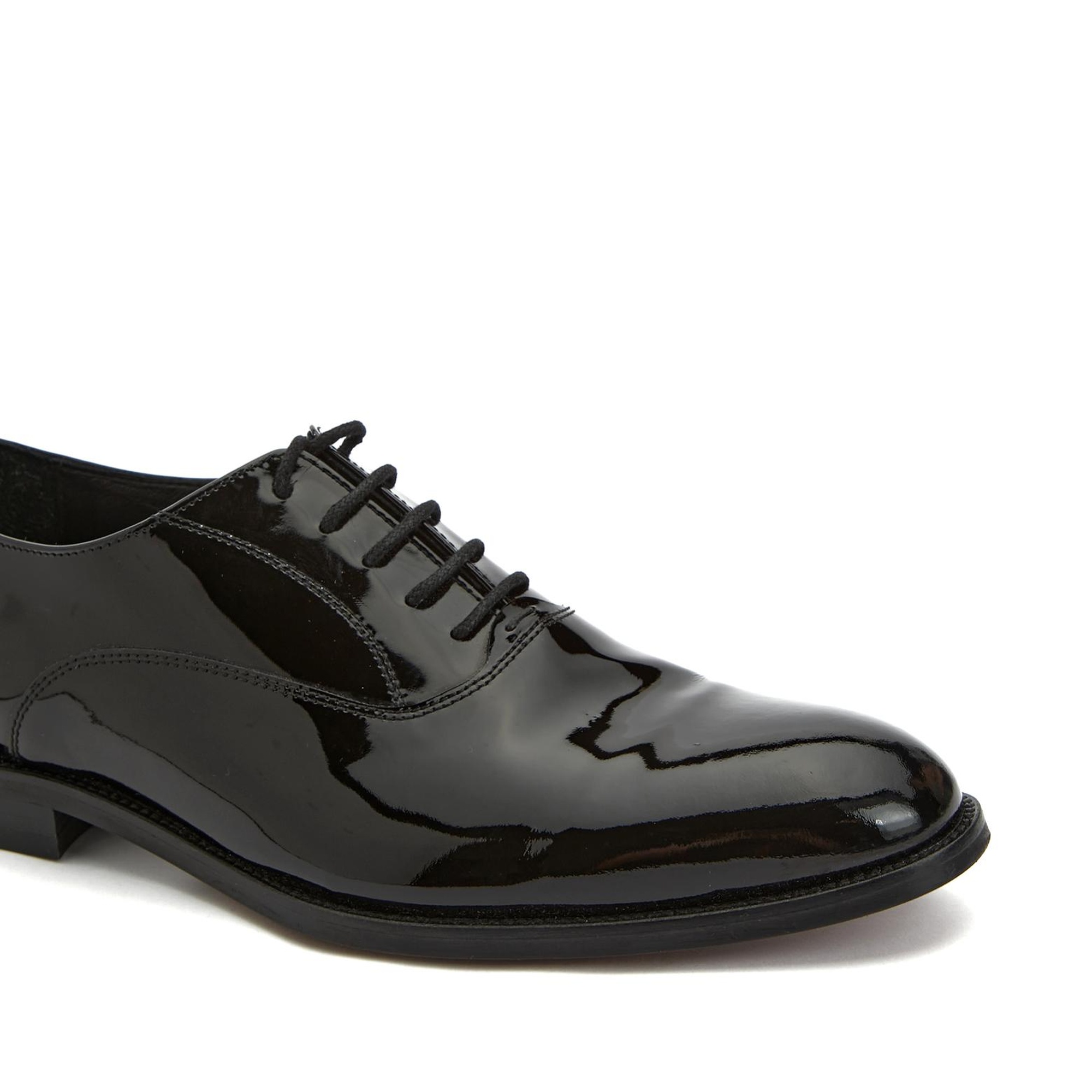 Network Erkek Siyah Rugan Ayakkabı