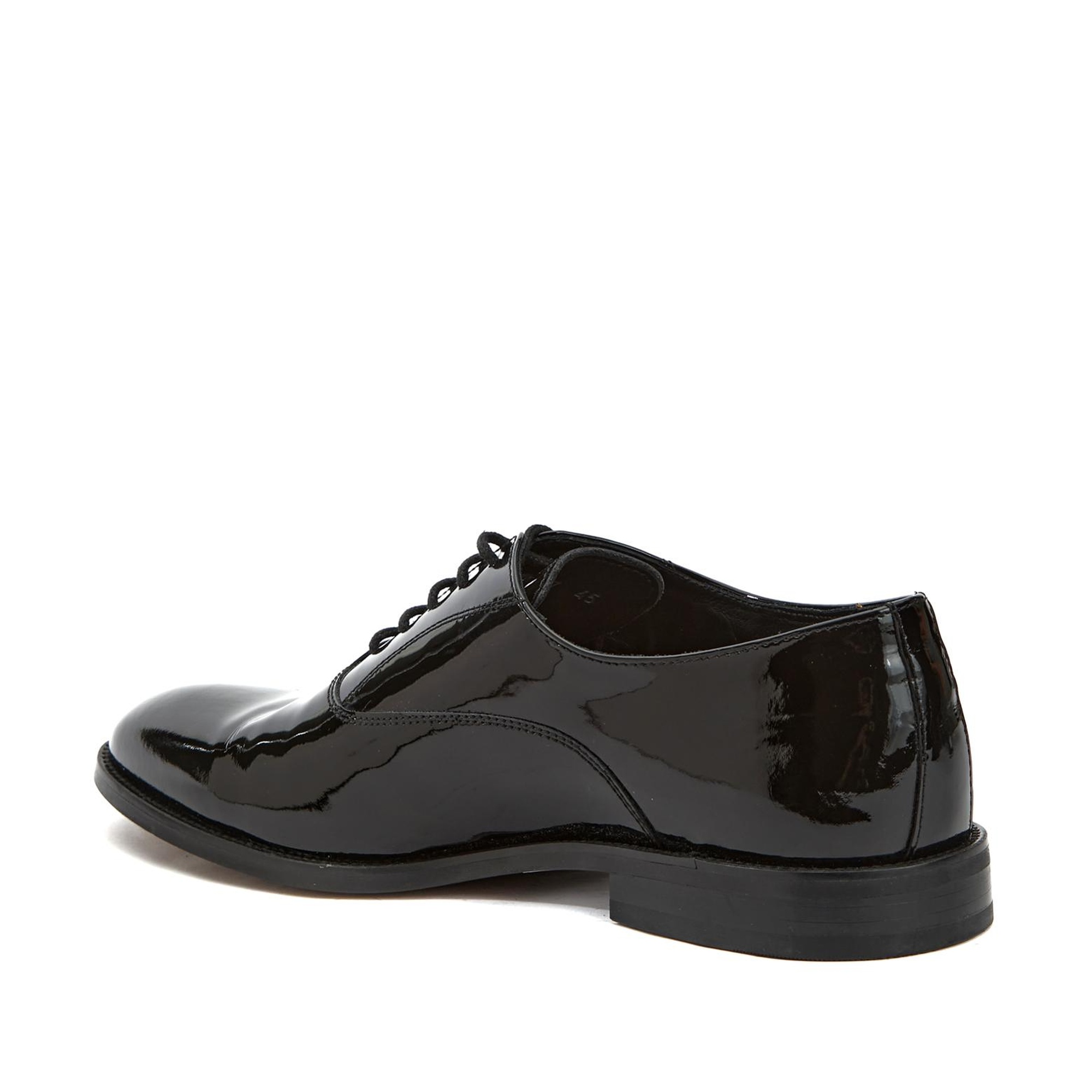 Network Erkek Siyah Rugan Ayakkabı