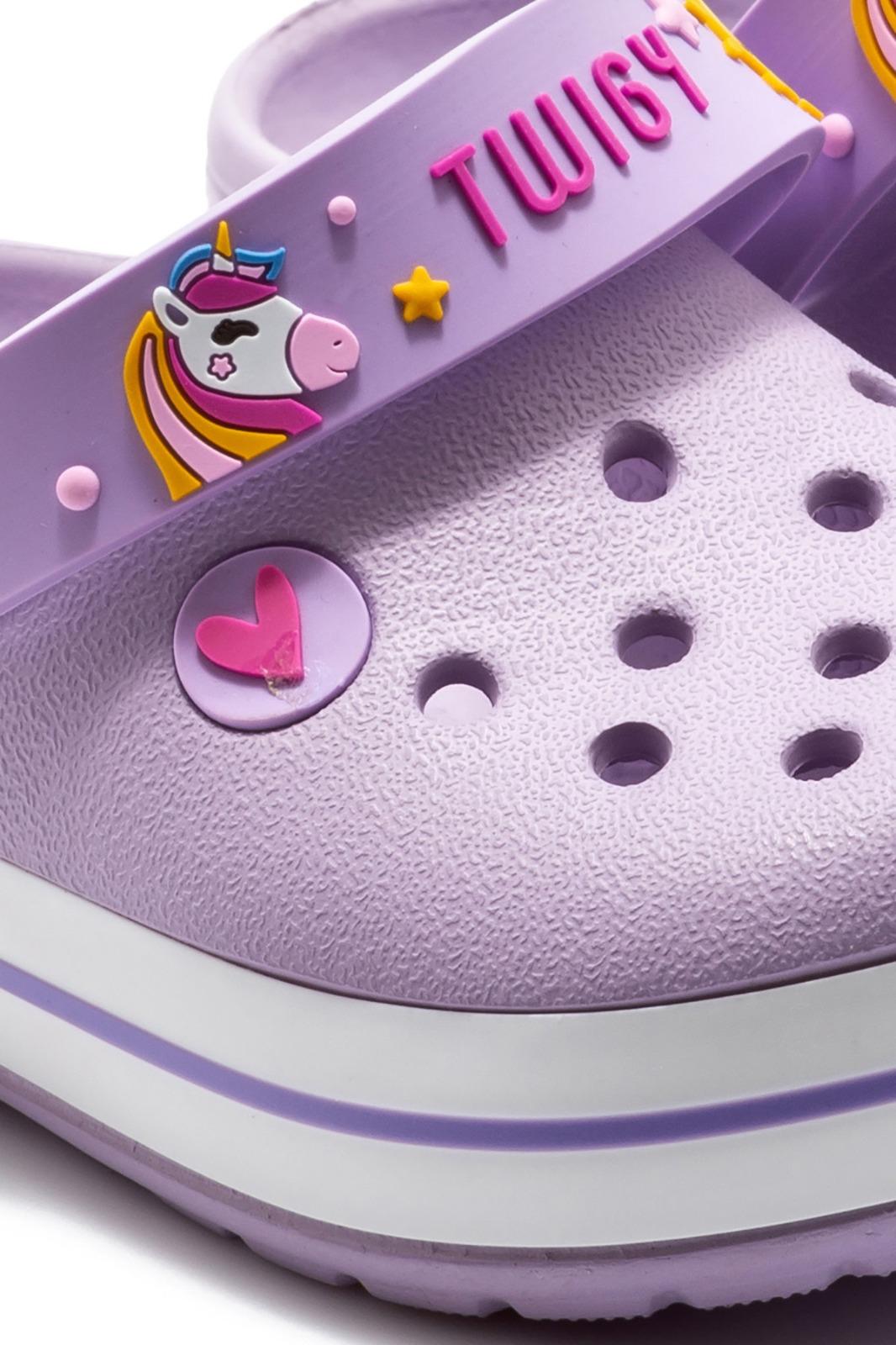Seli Çocuk Sabo Terlik Lila 25/30