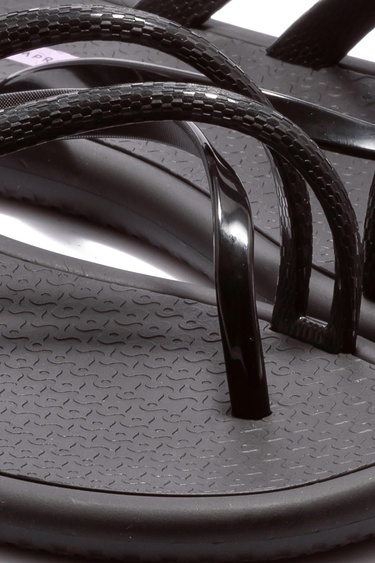  Meu Sol Rasteria Kadın Parmak Arası Terlik Siyah 37/42