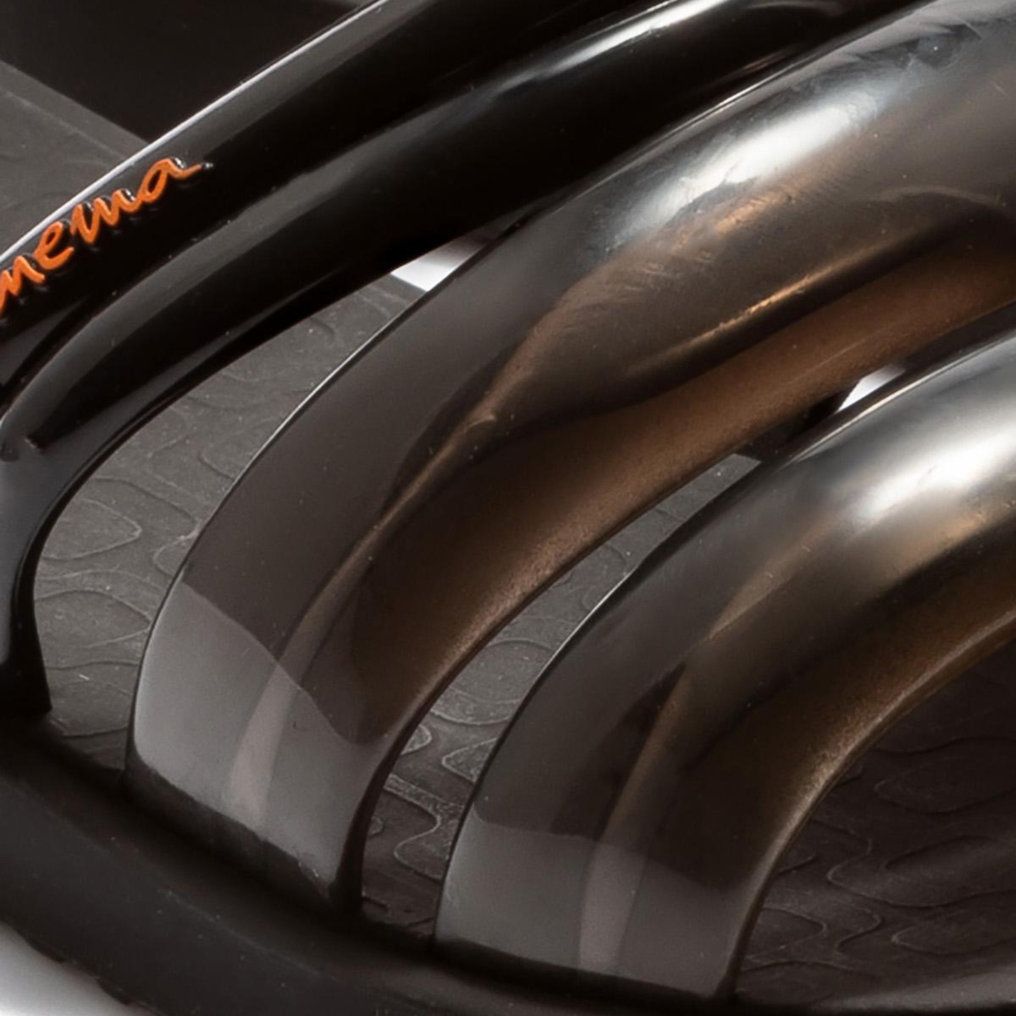 Puffer Tiras Kadın Terlik Siyah 35/42