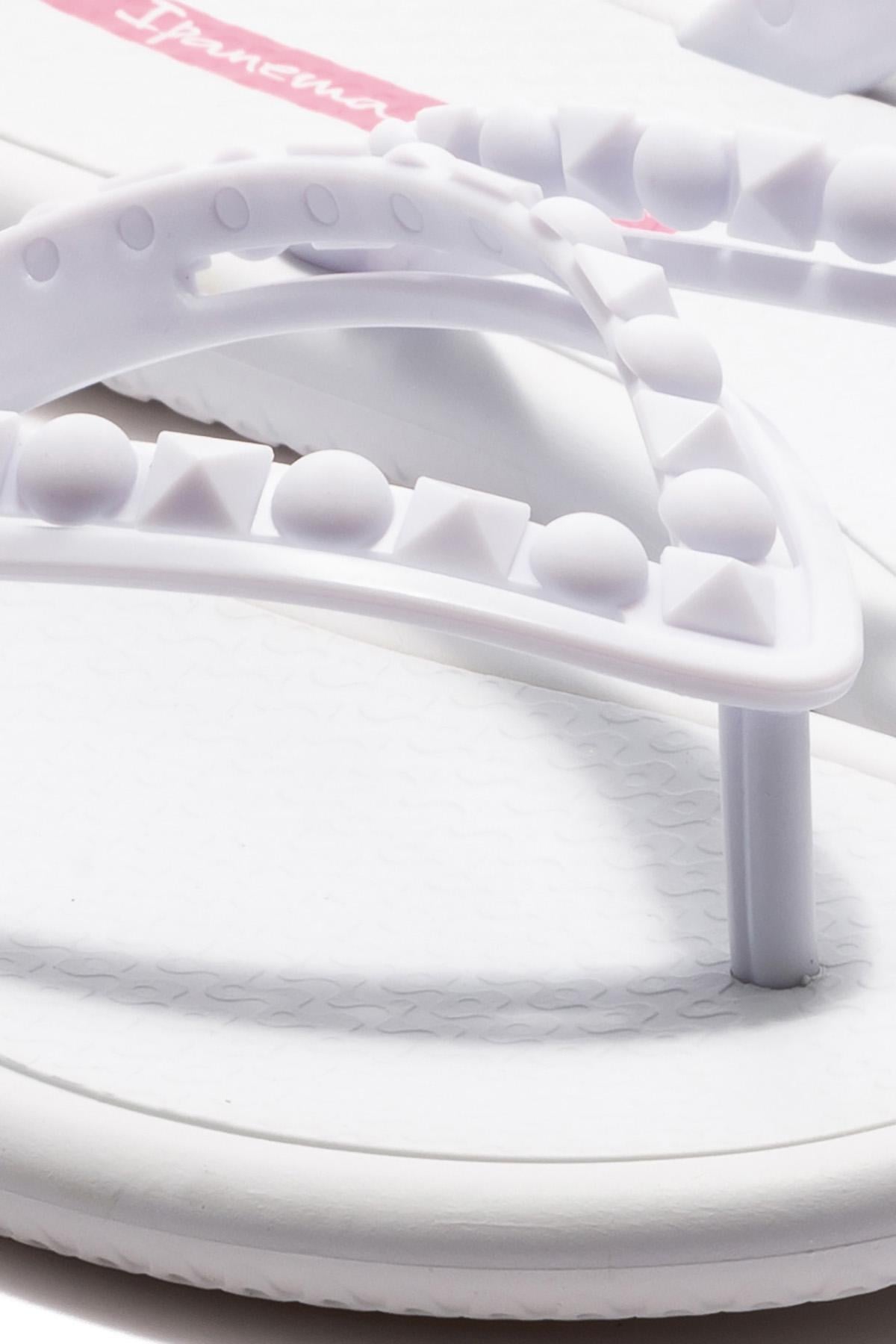  Meu Sol Ad Kadın Parmak Arası Terlik Beyaz 35/42