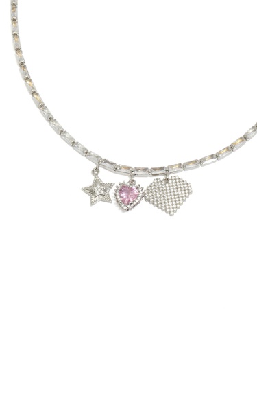  Network Kadın Silver Kolye