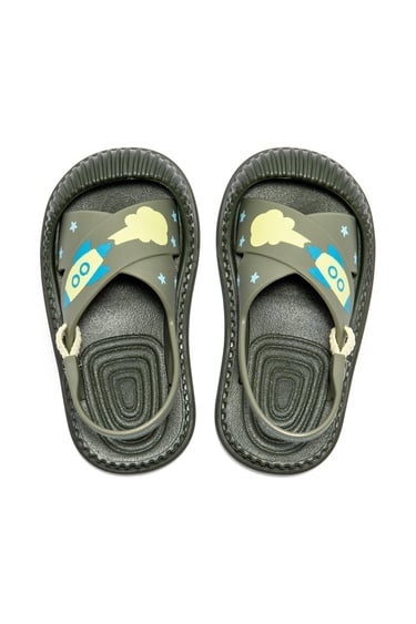  Cute Çocuk Sandalet Yeşil 19/27