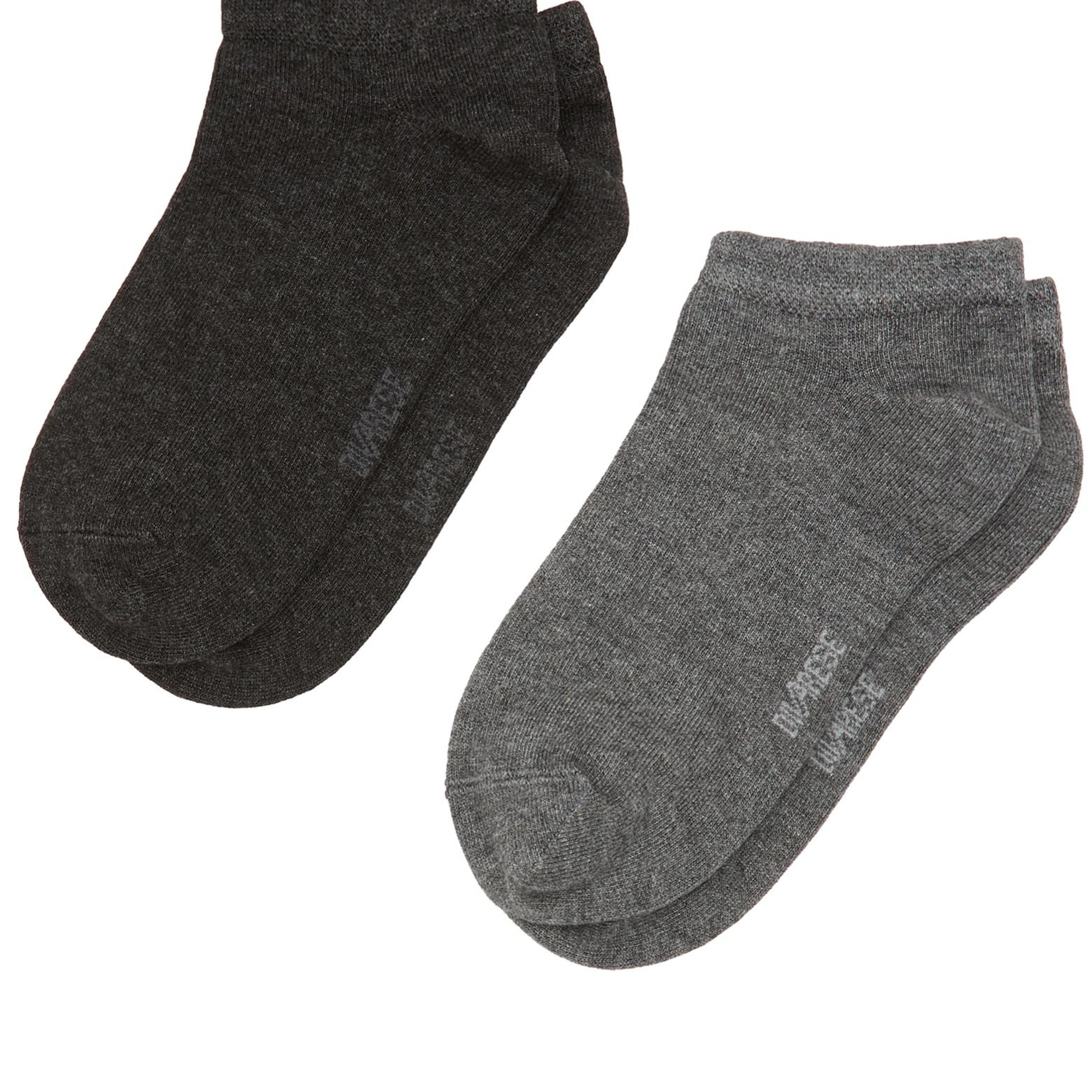 Divarese Kadın Antrasit Beyaz 2li Çorap