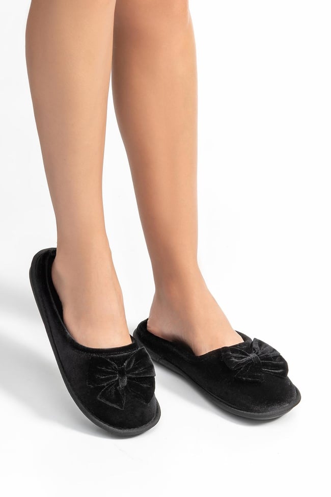  Leila Kadın Ev Terliği Siyah 36/41