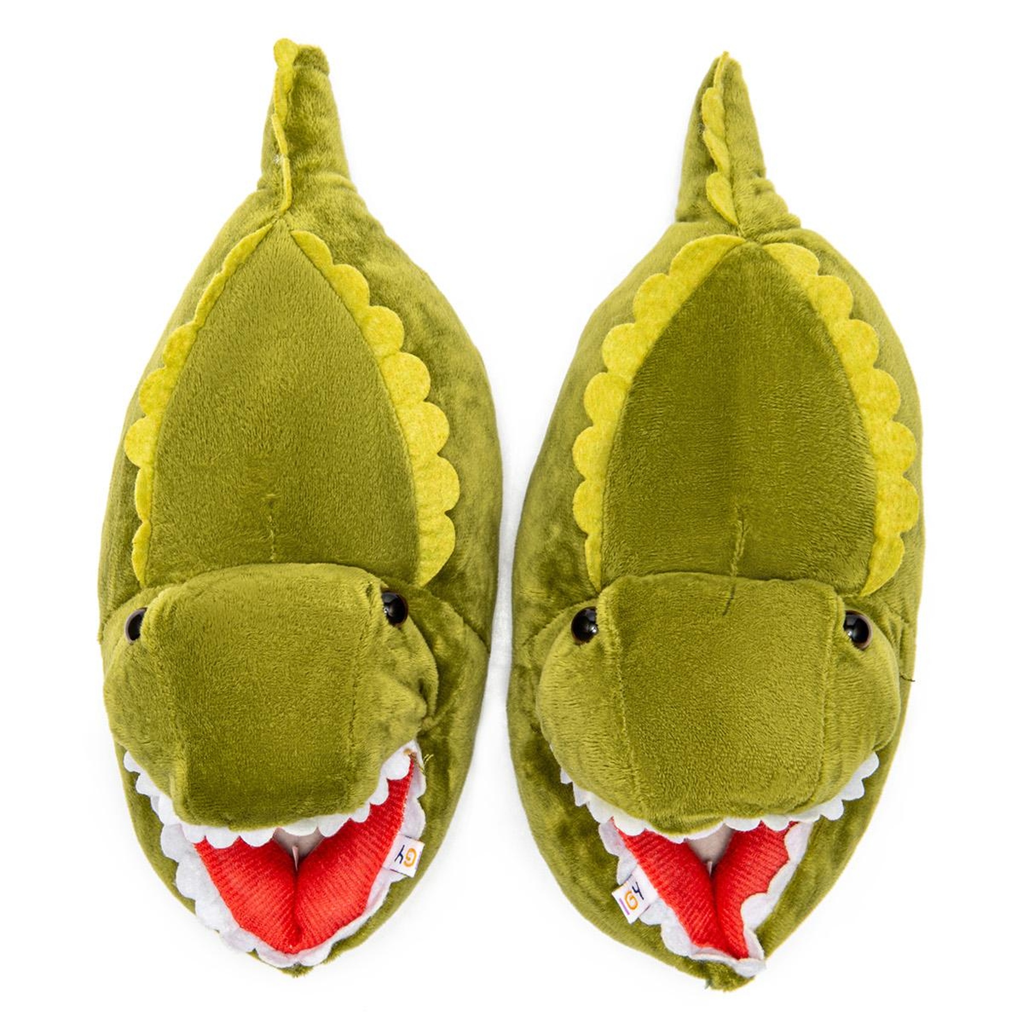 Dinos-2 Çocuk Hayvanlı Panduf Yeşil 30/38