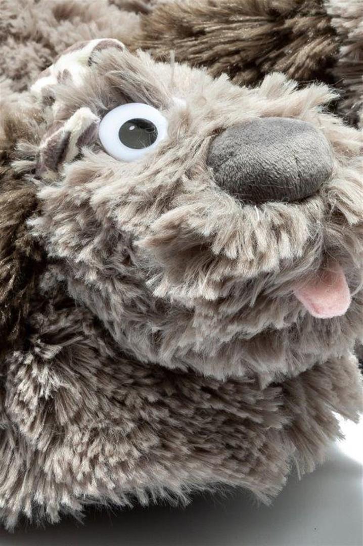 Malti Kadın,Garson Boy Hayvanlı Panduf Gri 33/38