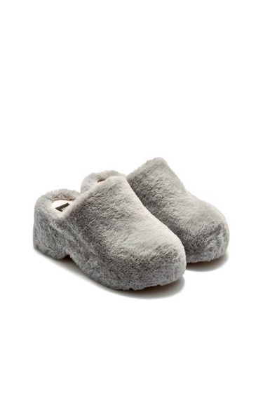  Lilo Kadın Ev Terliği Gri 36/40