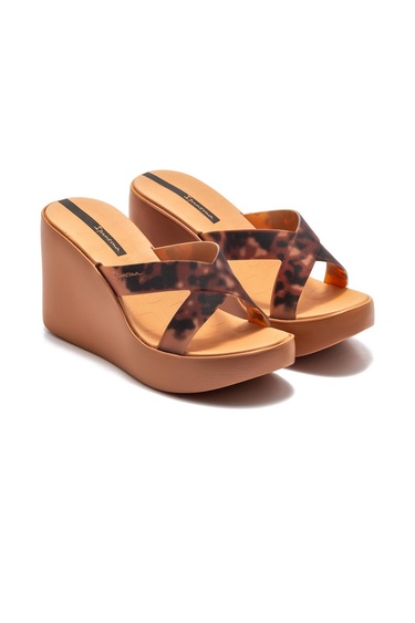  High Fashion Slide Kadın Terlik Kahverengi 35/40