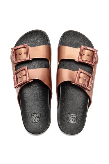  Partner Kadın Terlik Altın Siyah 35/42