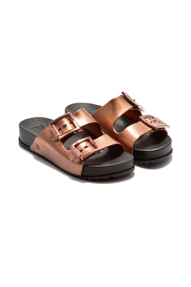  Partner Kadın Terlik Altın Siyah 35/42