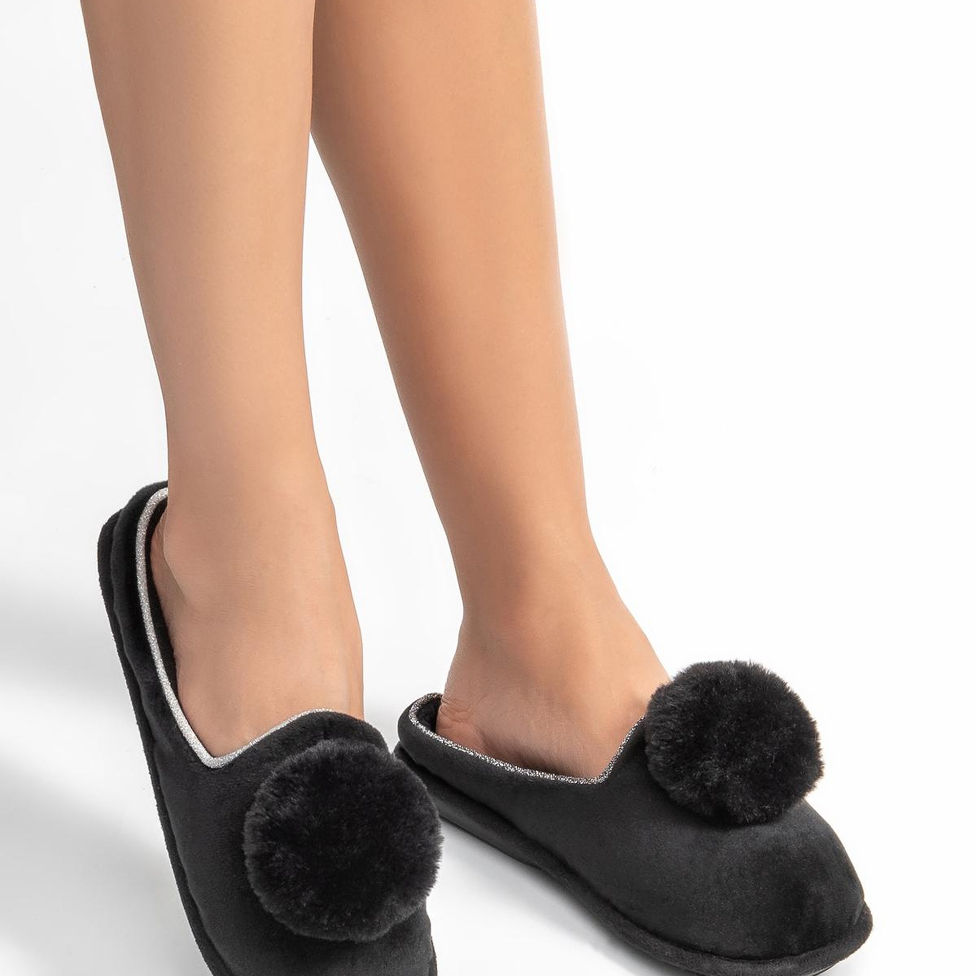 Lori Kadın Ev Terliği Siyah 37/41