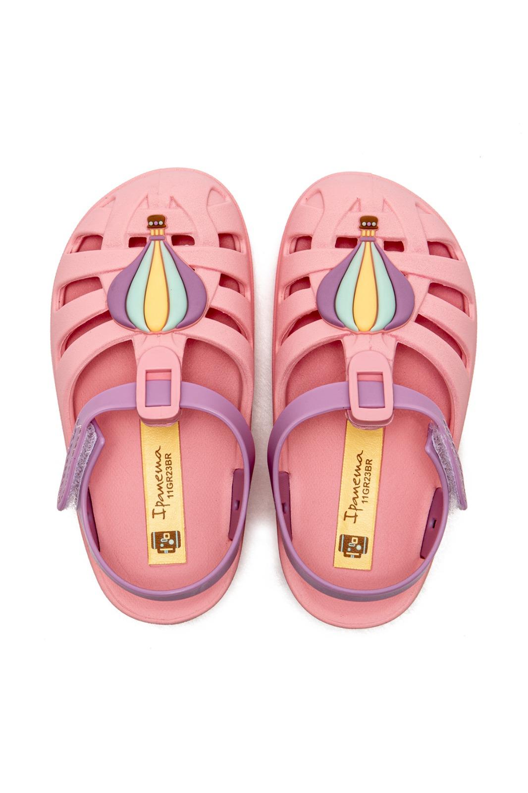 Summer Çocuk Sandalet Pembe-Lila 19/29