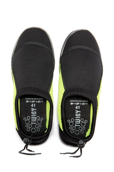  Kadın Deniz Ayakkabısı Siyah Yeşil 36/40