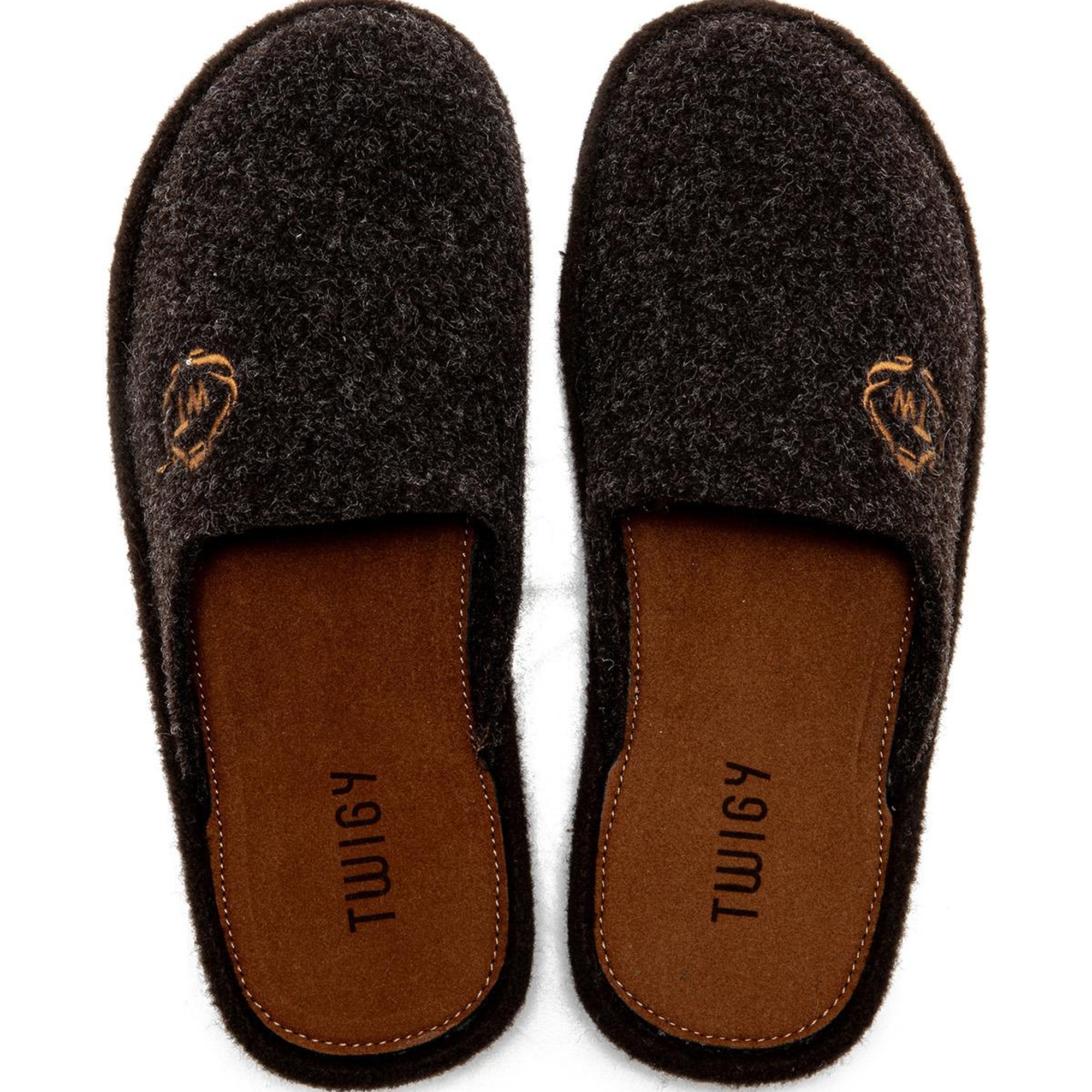 Data Erkek Ev Terliği Kahverengi 41/45