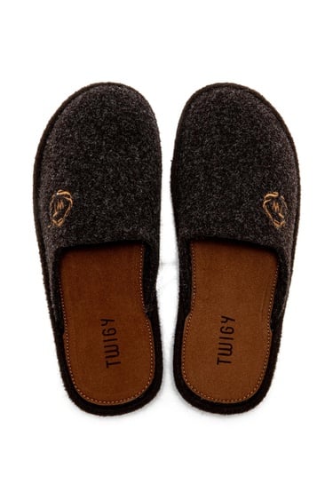  Data Erkek Ev Terliği Kahverengi 41/45