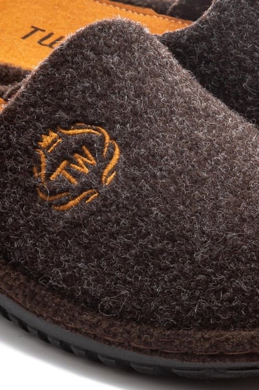  Data Erkek Ev Terliği Kahverengi 41/45