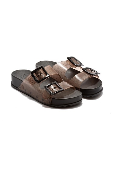  Partner Kadın Terlik Şeffaf Siyah 35/42