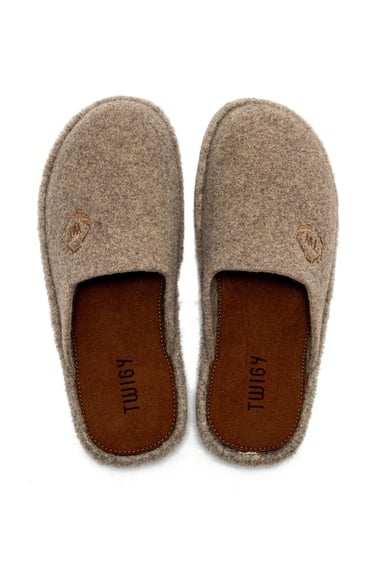  Data Erkek Ev Terliği Bej 41/45