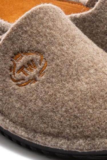  Data Erkek Ev Terliği Bej 41/45