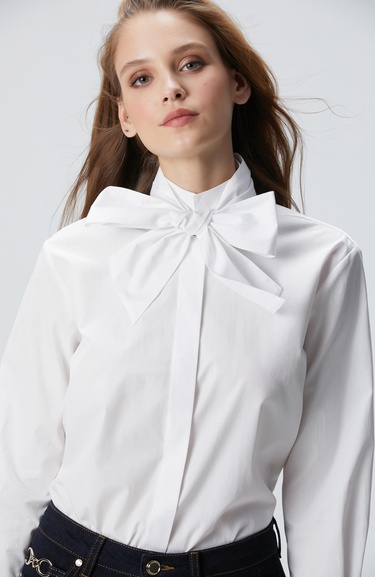  Network Kadın Beyaz Bluz