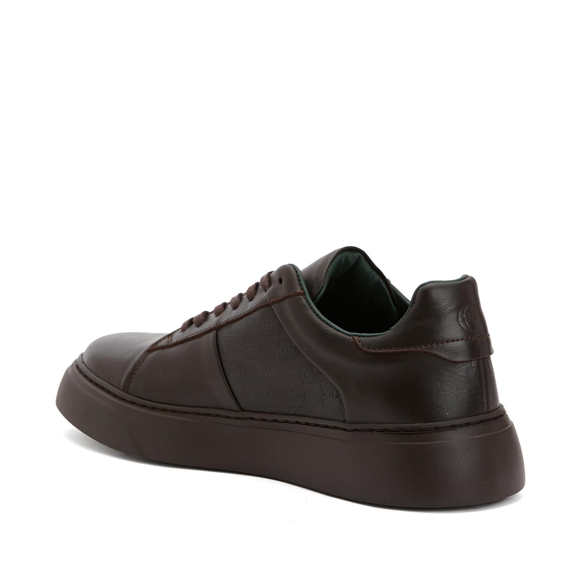 George Hogg Kadın Kahverengi Deri Sneaker