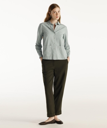  YARGICI Paça Detaylı Pantolon