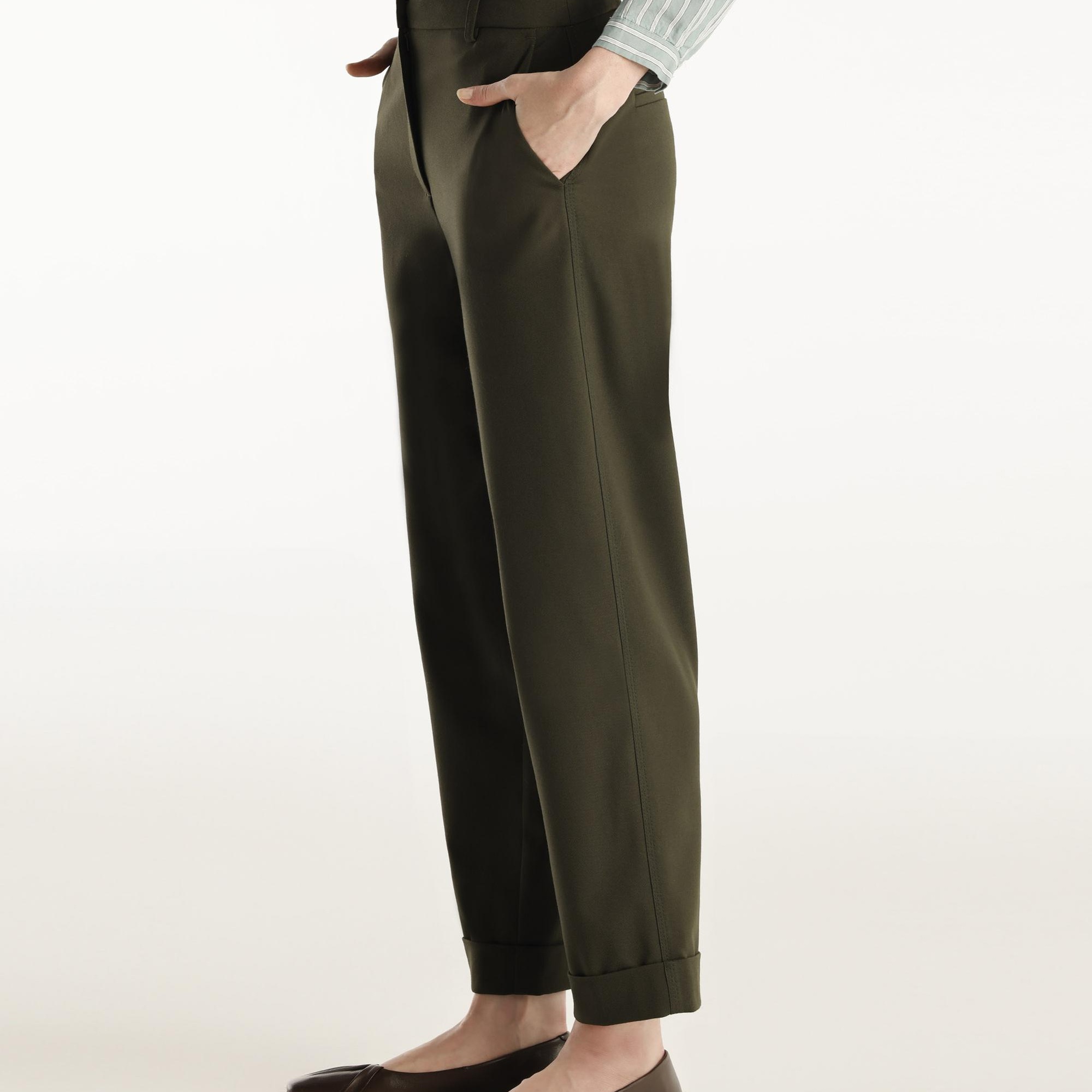 YARGICI Paça Detaylı Pantolon