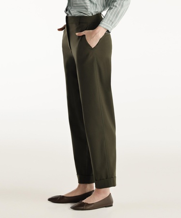  YARGICI Paça Detaylı Pantolon