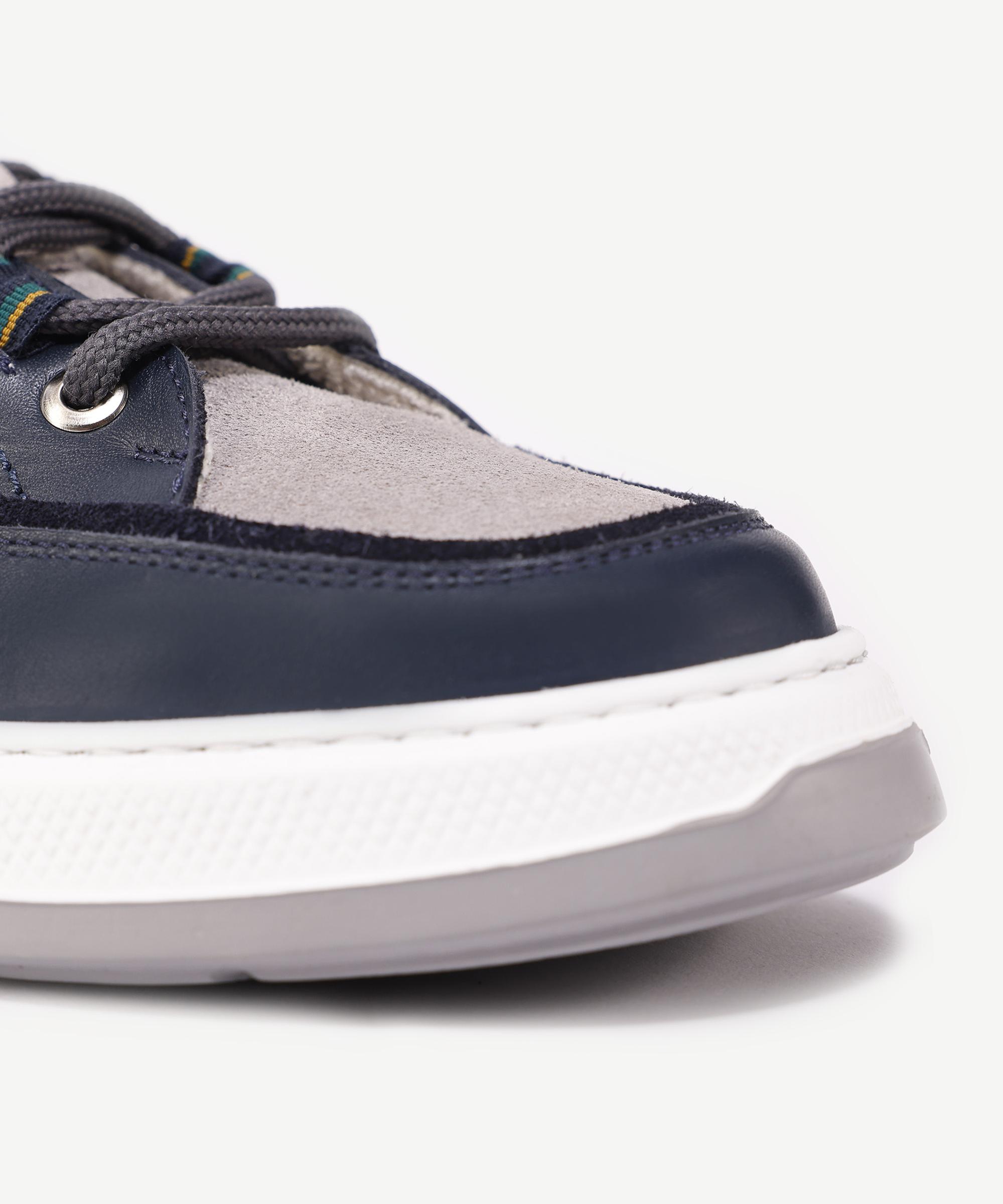  YARGICI Deri Bağlı Sneakers