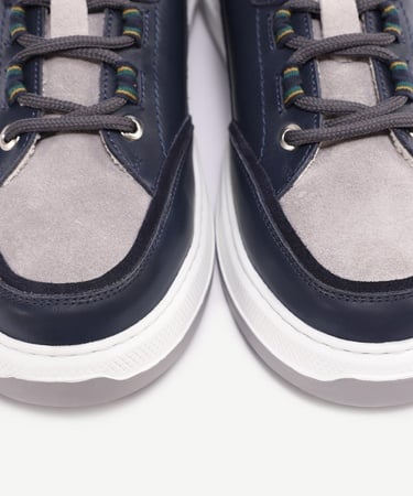  YARGICI Deri Bağlı Sneakers