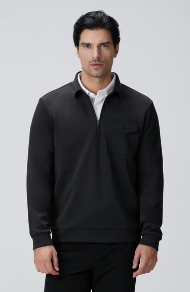  Network Erkek N-Tech Siyah Sweatshirt