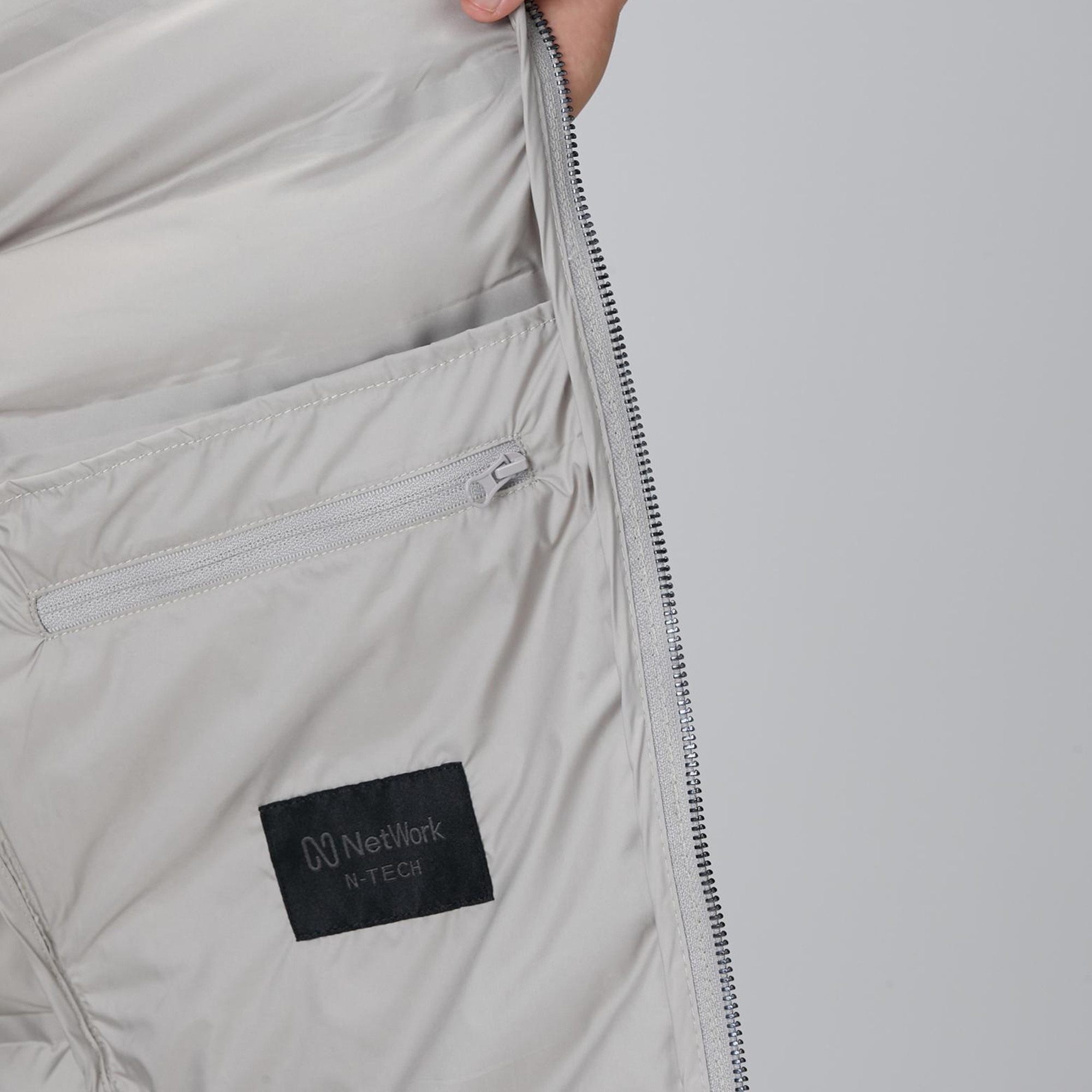 Network Erkek Taş Puffer Mont